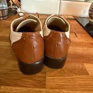 Vero Cuoio Brown and Cream Loafers